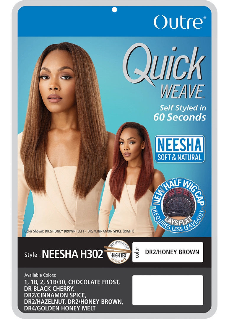OUTRE Synthetic Quick Weave Half Wig - NEESHA H302