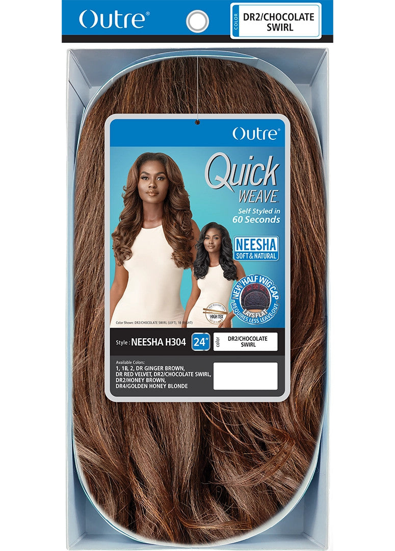 OUTRE Synthetic Quick Weave Half Wig - NEESHA H304