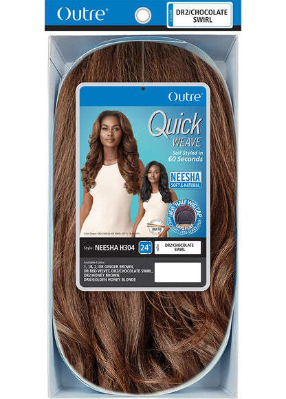 OUTRE Synthetic Quick Weave Half Wig - NEESHA H304