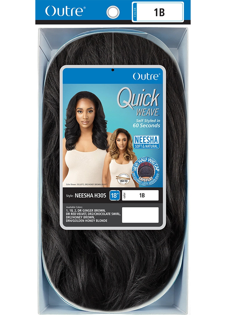 OUTRE Synthetic Quick Weave Half Wig - NEESHA H305