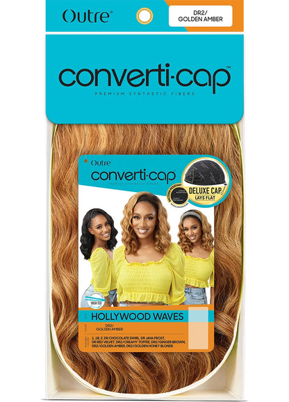 OUTRE Converti Cap Premium Synthetic Wig - HOLLYWOOD WAVES