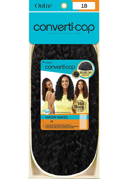 OUTRE Converti Cap Premium Synthetic Wig - W&W WATER WAVES