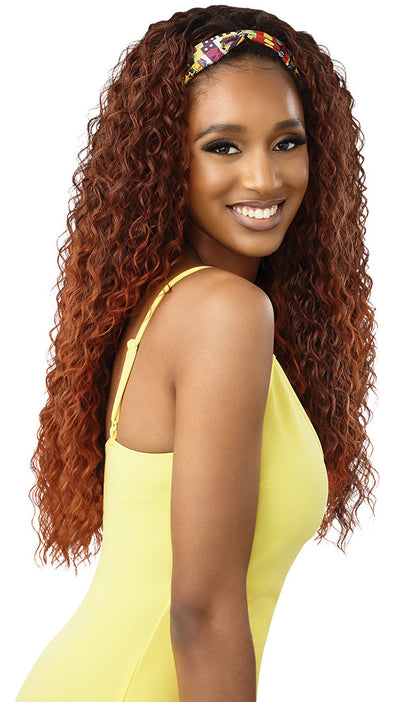 OUTRE Converti Cap Premium Synthetic Wig (Wet & Wavy) - KISSED BY MIST