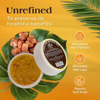 RA Cosmetics 100% Raw Unrefined Batana Oil