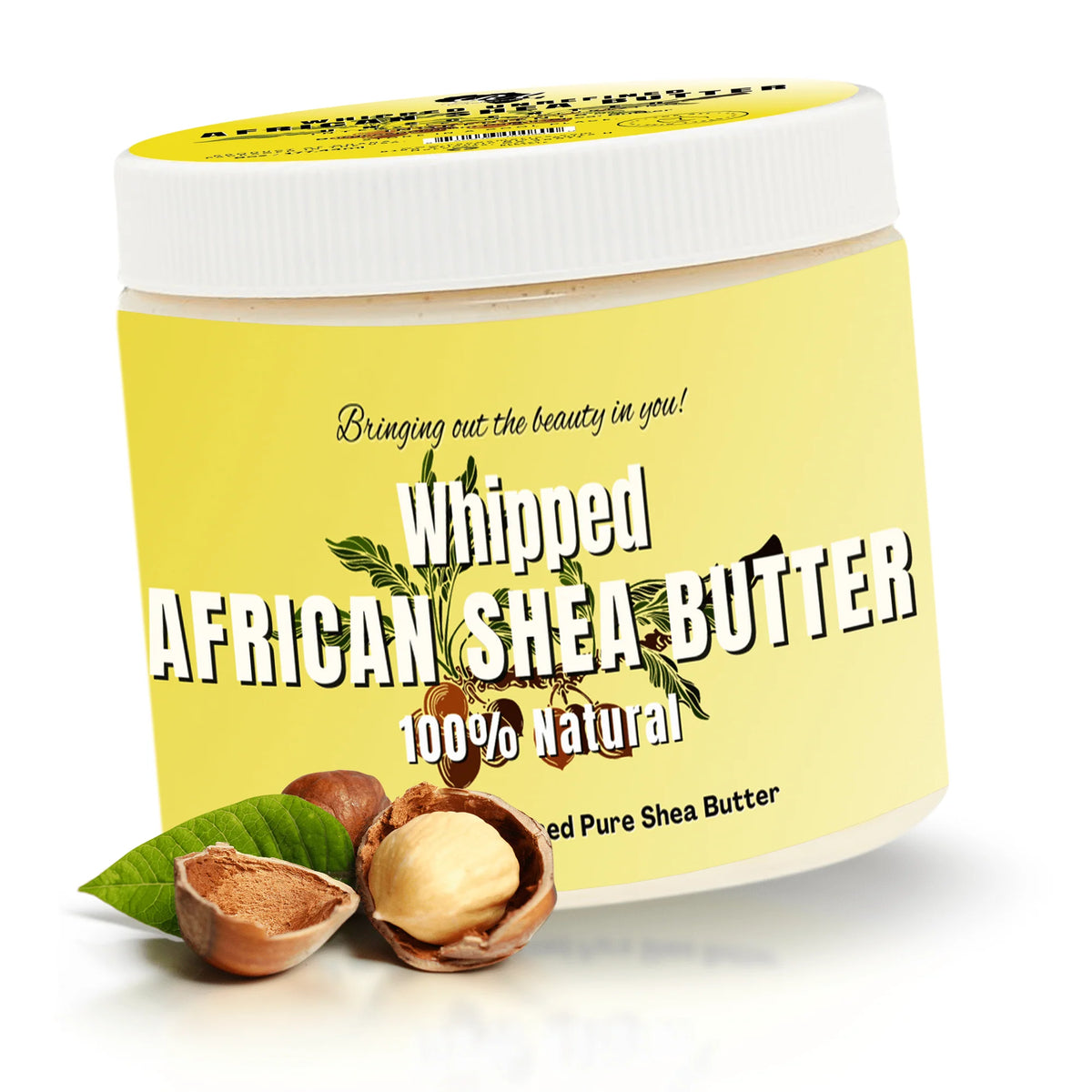 RA Cosmetics 100% Natural Whipped Shea Butter