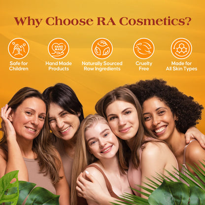 RA Cosmetics Whipped Cocoa & Shea Butter With Turmeric Oil (6oz)
