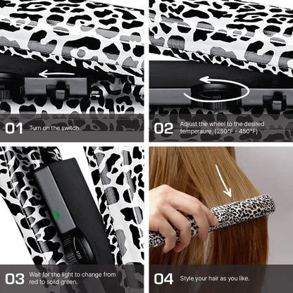 RED Designer Series 1-Inch Ceramic Flat Iron Styler
