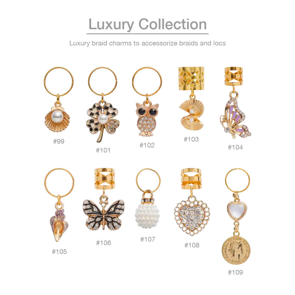 RED Premium Luxury Braid Charms