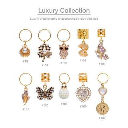 RED Premium Luxury Braid Charms