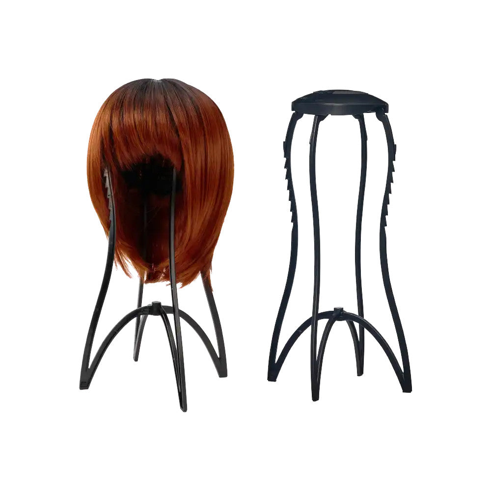 RED One Touch Foldable Wig Stand
