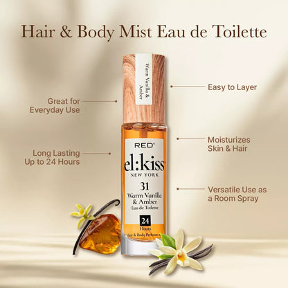 El Kiss Perfume Hair & Body Mist (30ml)