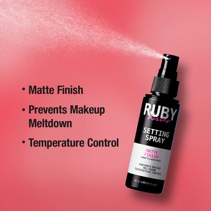 Ruby Kisses Never Touch Up Setting Spray