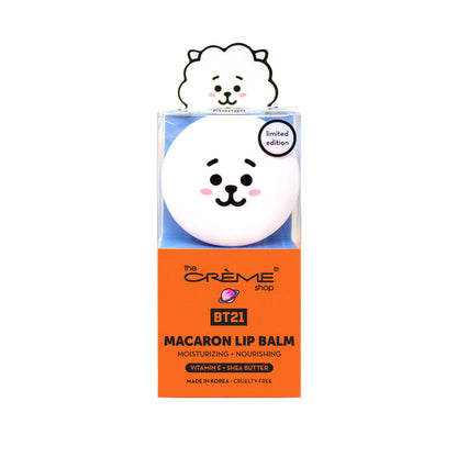 THE CREME SHOP BT21 RJ Macaron Lip Balm - Mango
