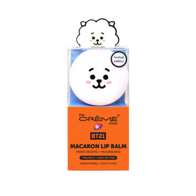THE CREME SHOP BT21 RJ Macaron Lip Balm - Mango