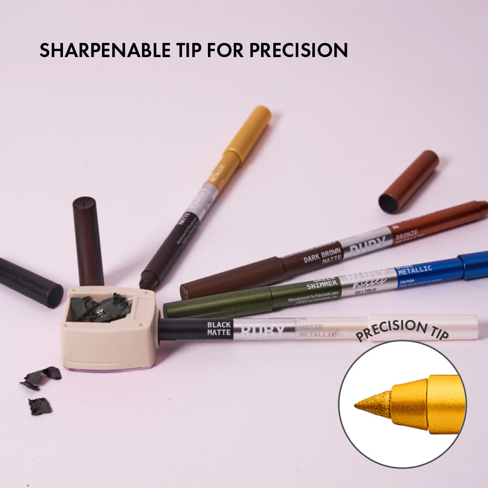 Ruby Kisses Waterproof Matte & Metallic Duo Eyeliner