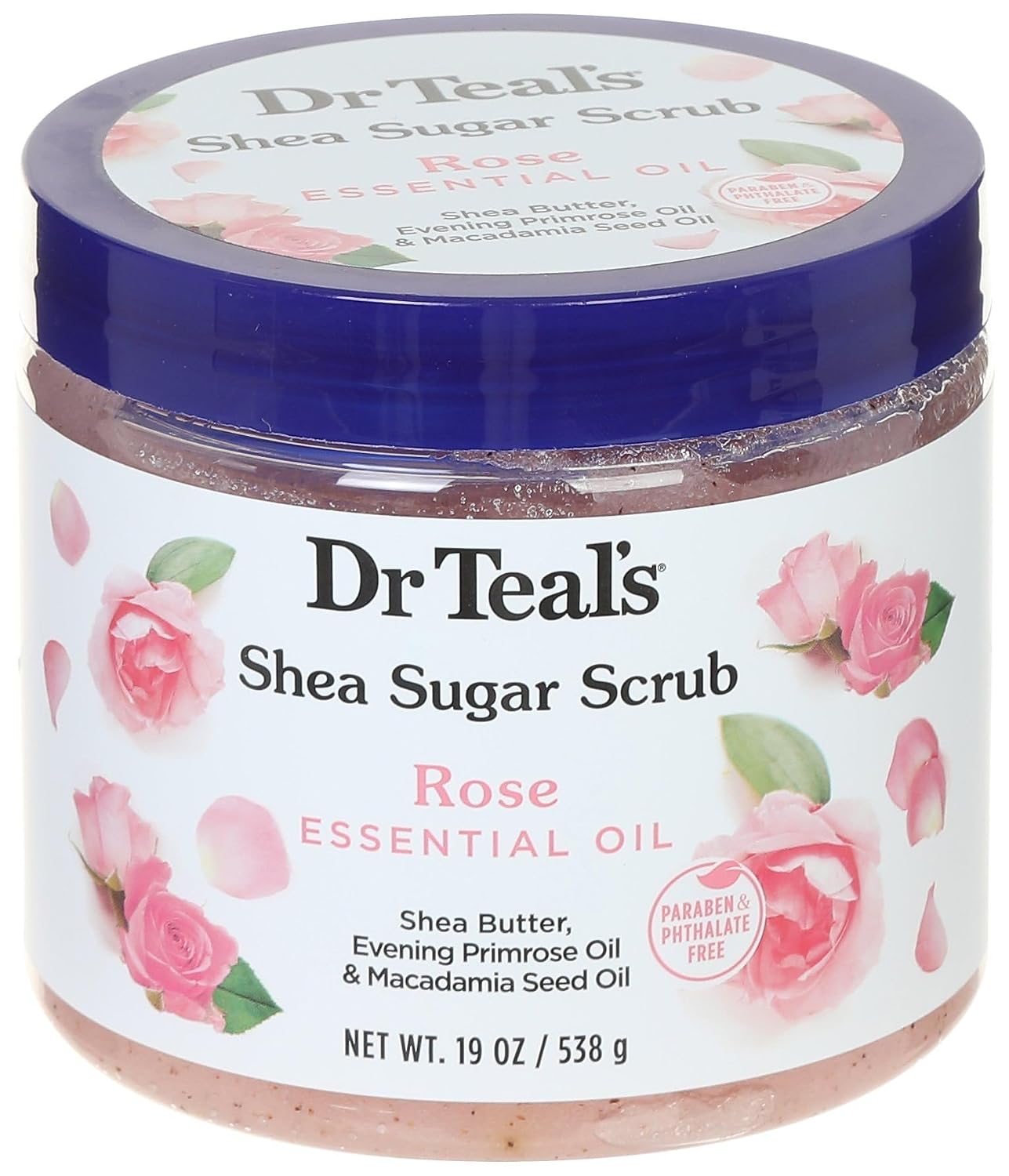 Dr. Teal's Essential Oil Shea Sugar Scrub (19oz)