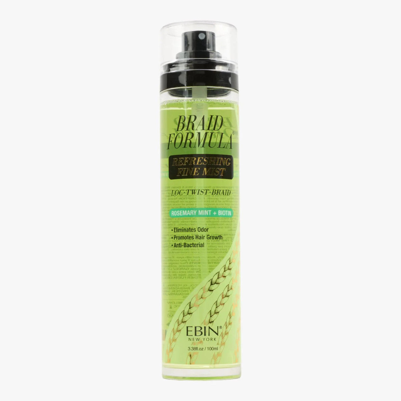 Ebin New York Braid Formula Refreshing Fine Mist (3.38 oz)