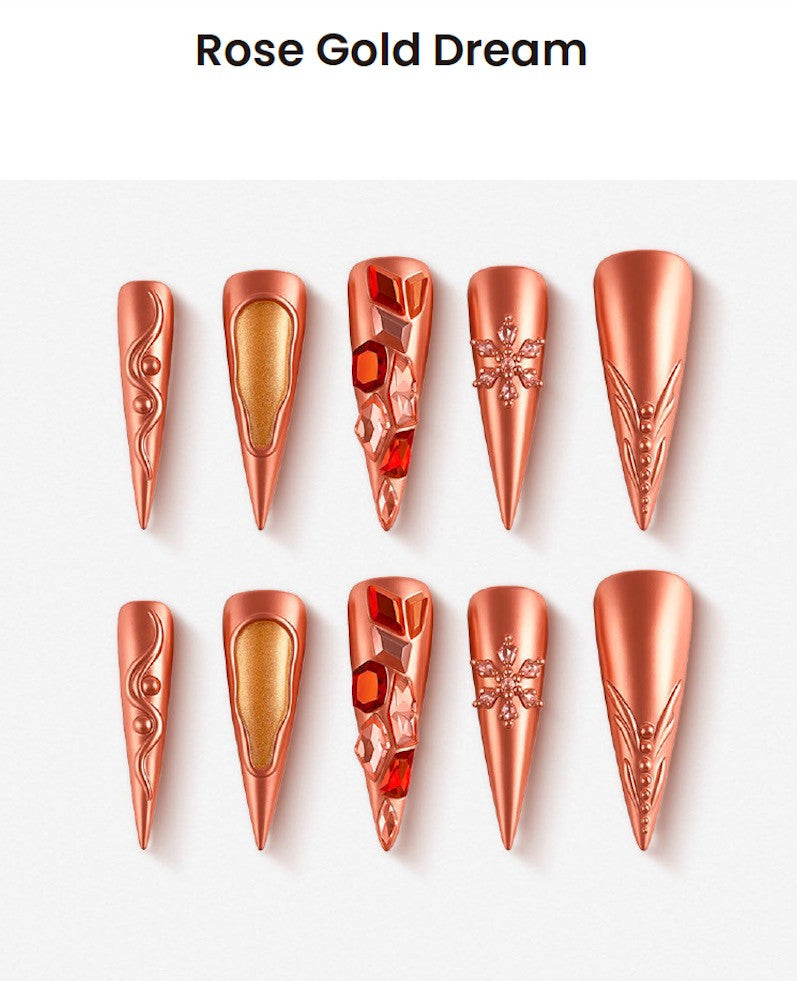 LA FLARE DRESUP Handmade Nails