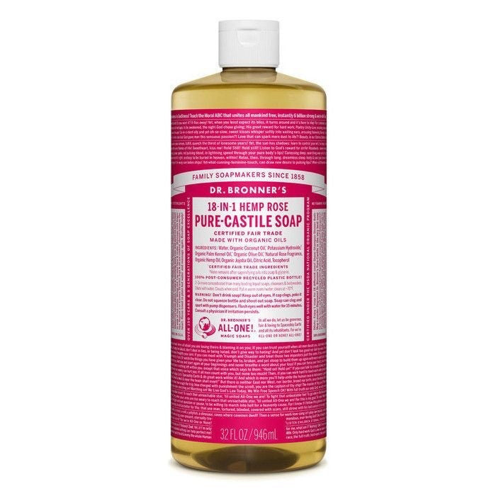 Dr. Bronner's Organic Pure Castile Liquid Soap
