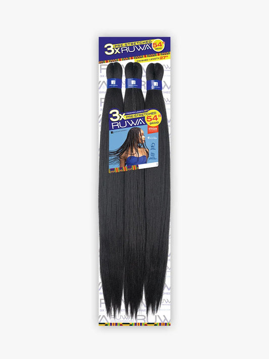 SENSATIONNEL 3X Ruwa Pre-Stretched Braid 54"
