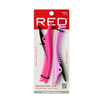 RED Maxgator Hair Clip (2 Pack)