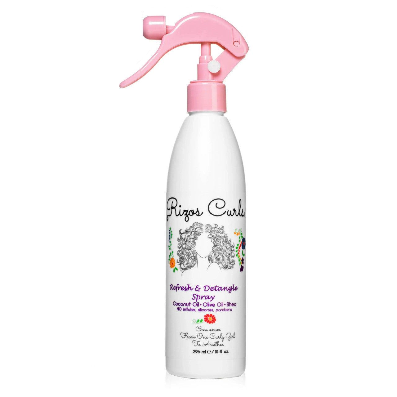 Rizos Curls Refresh & Detangle Spray (10 oz)