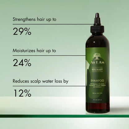 As I Am Rosemary Shampoo (8oz)