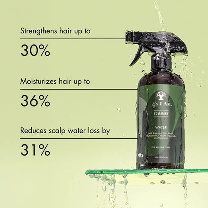As I Am Rosemary Hair Water (16oz)