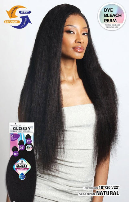 SHAKE N GO Glossy 100% Virgin Remy Hair Multi Pack  - Wet & Wavy Bohemian Curl