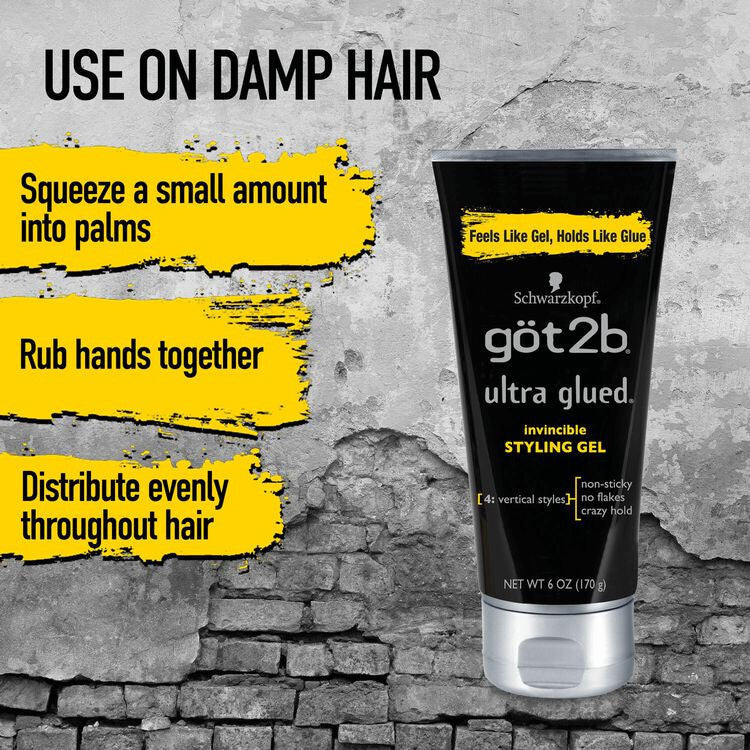 [WHOLESALE] Got2b Ultra Glued Invincible Styling Gel