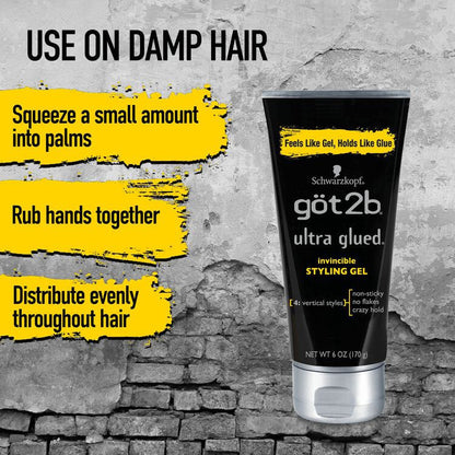 [WHOLESALE] Got2b Ultra Glued Invincible Styling Gel