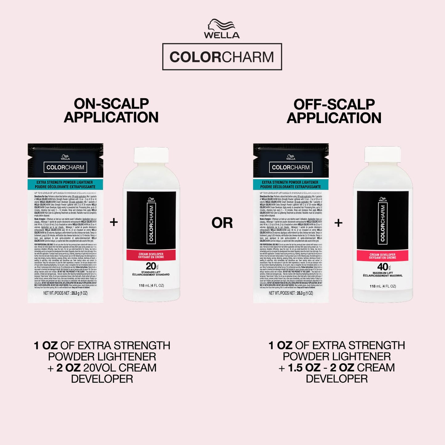 WELLA Colorcharm Extra Strength Powder Lightener