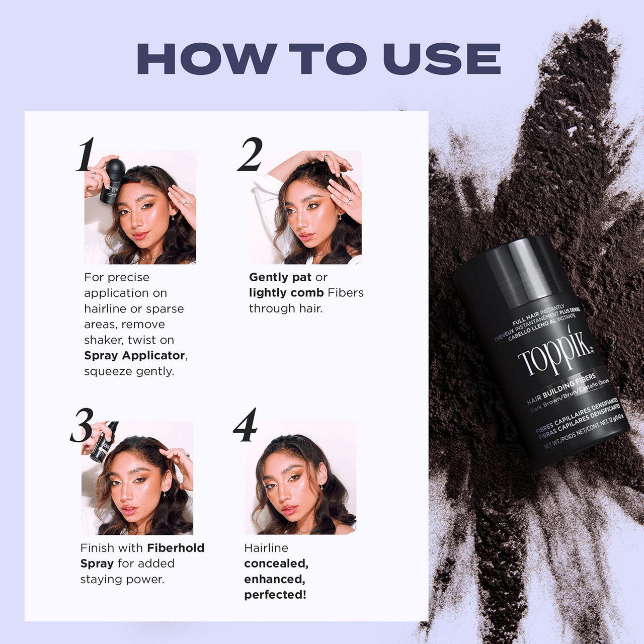 Toppik Fiberhold Spray (4oz)