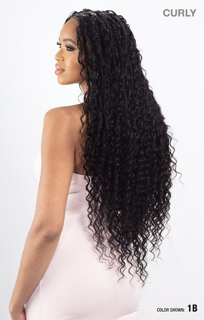 SHAKE N GO 100% Human Hair Freetress Wet & Wavy - Deep Bulk 18"