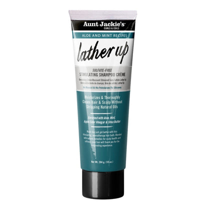 Aunt Jackie's Aloe & Mint Recipes Lather Up Stimulating Shampoo Creme