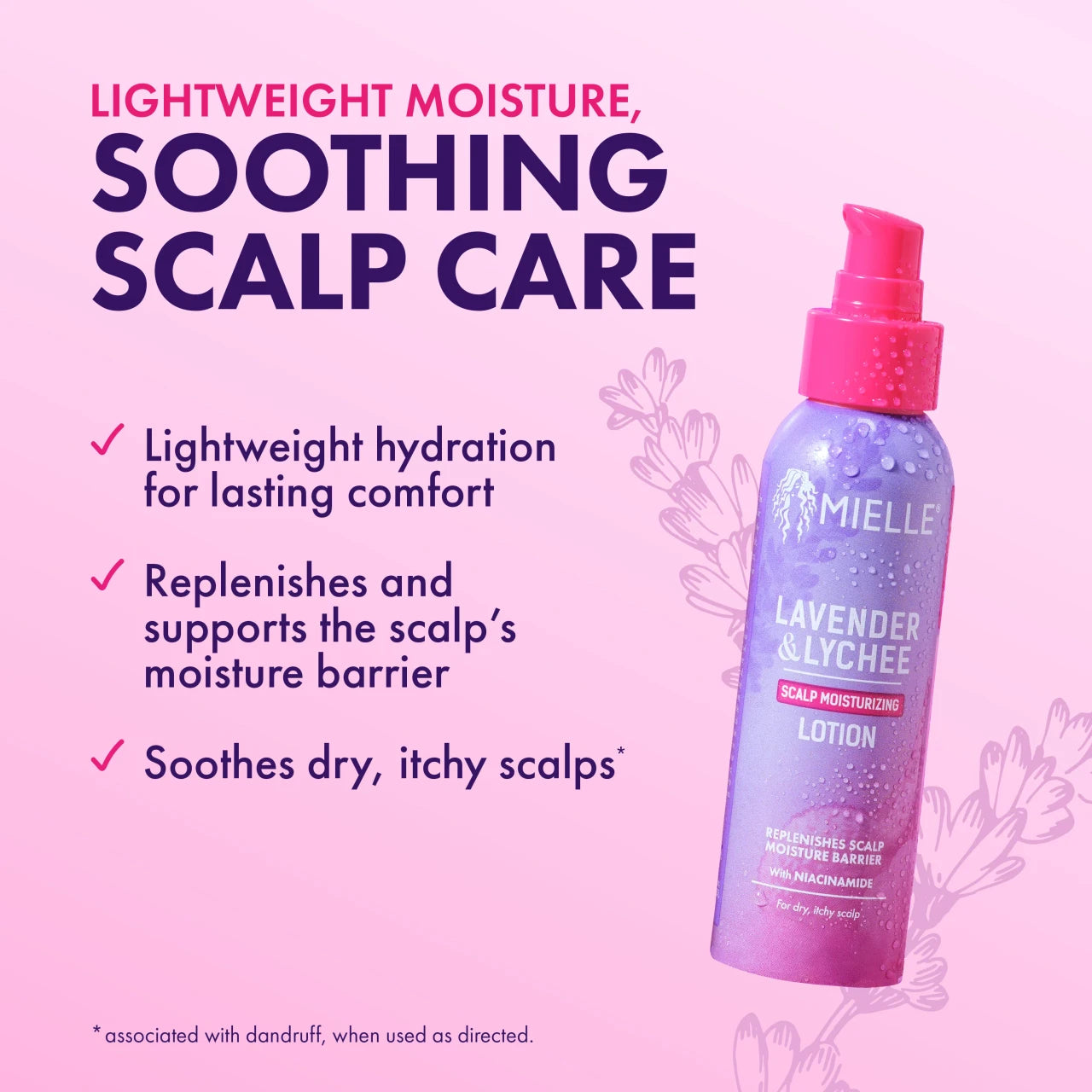 Mielle Lavender & Lychee Daily Scalp Moisturizing Lotion (4oz) - product image 3