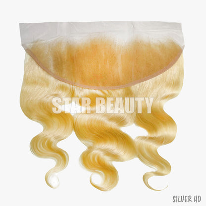 Silver Unprocessed 100% Virgin Remi Human Hair HD Lace 613 13x4 Frontal - Body Wave (10" - 20")