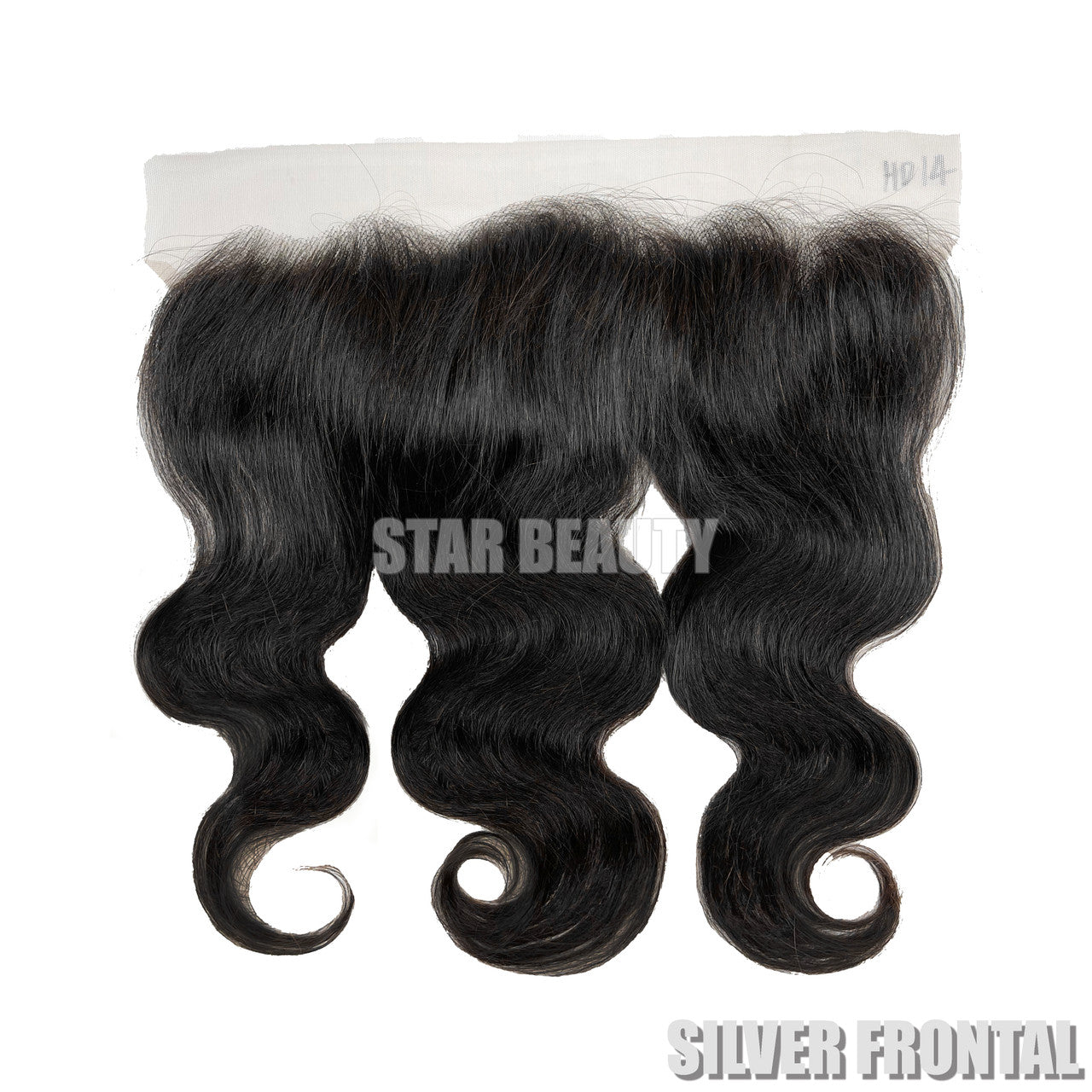 Silver Unprocessed 100% Virgin Remi Human Hair HD Lace 13x4 Frontal - Body Wave (10" - 20")