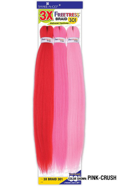 SHAKE N GO Freetress 3X Braid 301 28"