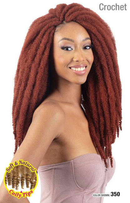 SHAKE N GO 3X Cuban Twist Soft & Natural 16"