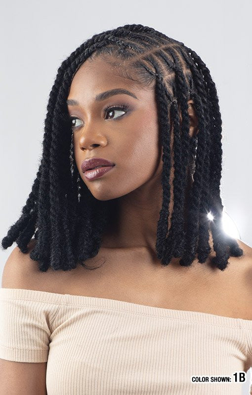 SHAKE N GO 3X Cuban Twist Soft & Natural 16"
