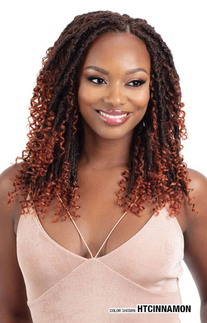 SHAKE N GO Freetress Braid Synthetic Crochet Hair - 2X Rebel Distressed Loc 12"