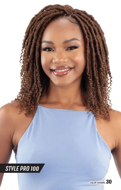 SHAKE N GO FreeTress Synthetic Hair Braids Style Pro 100 - NITA GORGEOUS LOC 10"