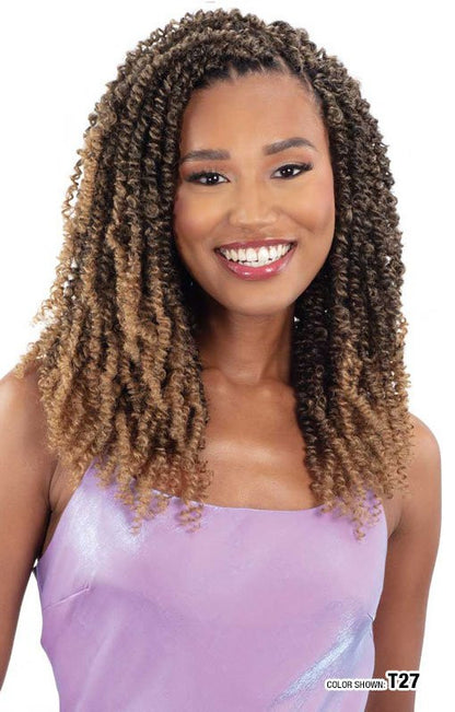 SHAKE N GO Freetress Crochet Braid Hair 5X Yanky Twist 12"