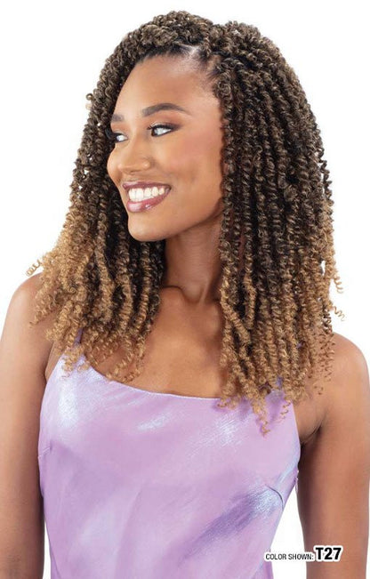 SHAKE N GO Freetress Crochet Braid Hair 5X Yanky Twist 12"