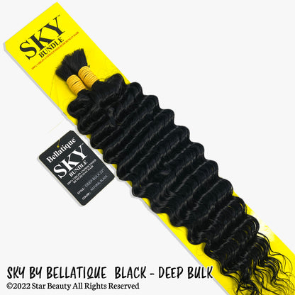 SKY 100% Virgin Human Hair - DEEP BULK 22"