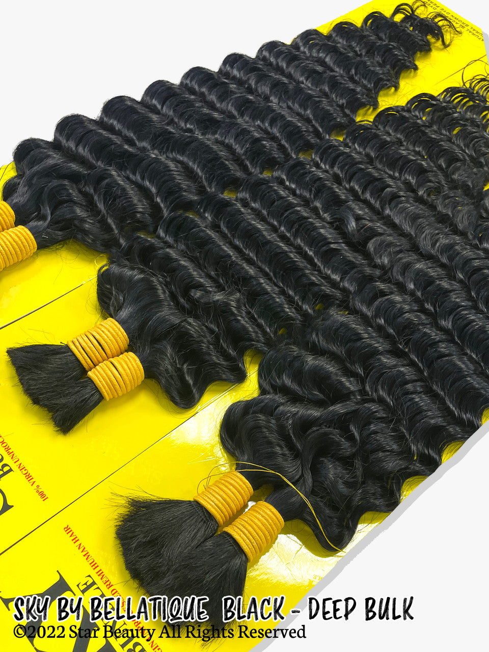 SKY 100% Virgin Human Hair - DEEP BULK 22"