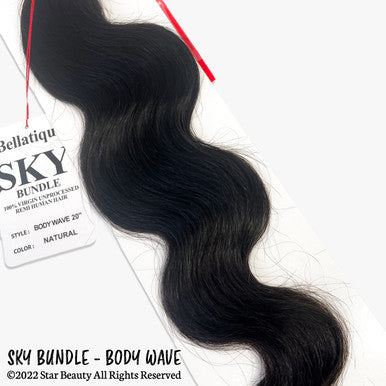 [WHOLESALE] SKY 100% Virgin Human Hair Single Bundle - Body Wave (10"- 30")