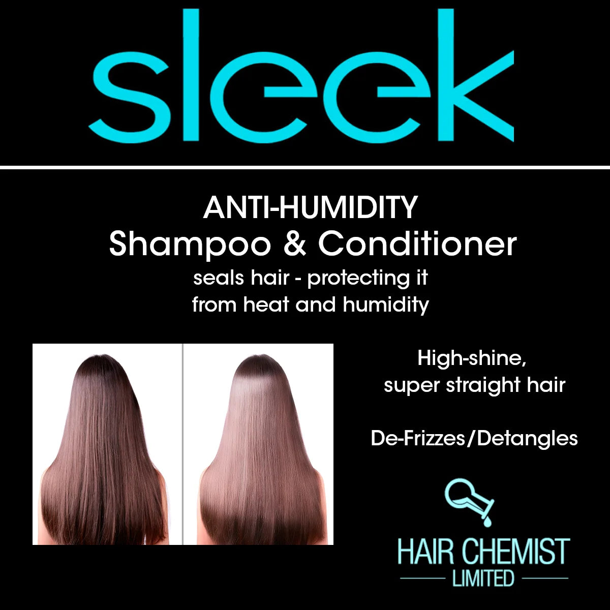 HAIR CHEMIST Sleek Anti Humidity Shampoo (8oz)