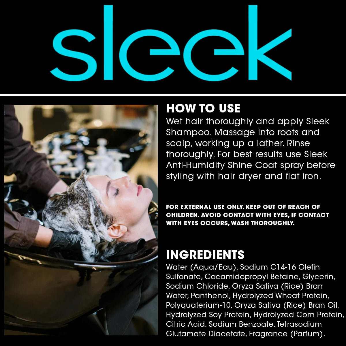 HAIR CHEMIST Sleek Anti Humidity Shampoo (8oz)